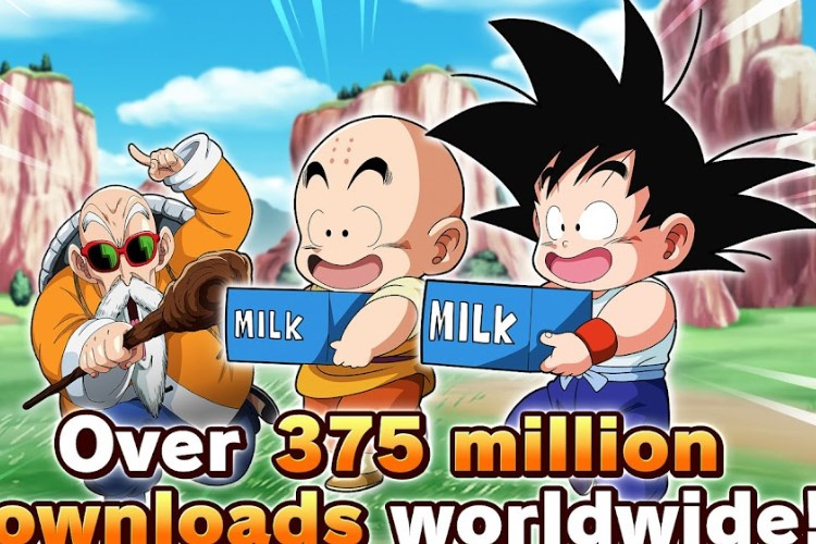 Telecharger Dragon Ball Z: Dokkan Battle APK + MOD 2024 Un Coup De Poing Tue