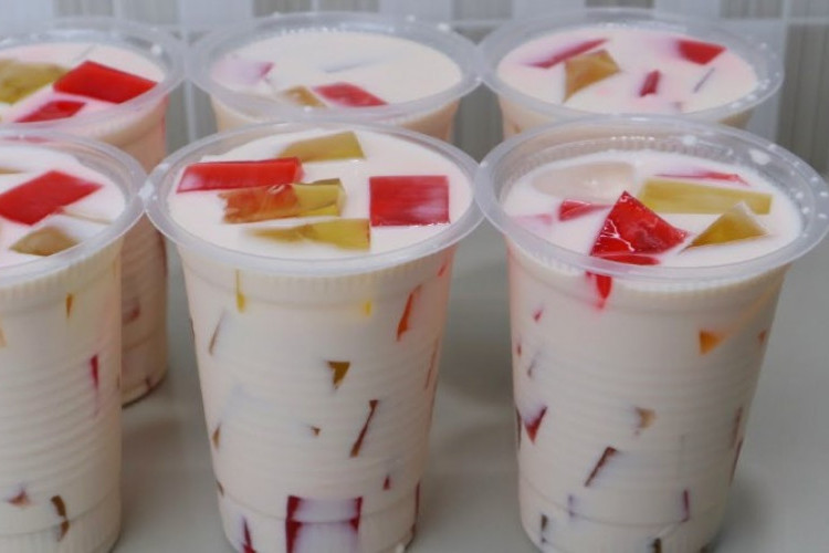 Kumpulan Resep Es Jelly Susu Viral, Modal Sedikit Untung Banyak! Gampang Banget Cara Buatnya