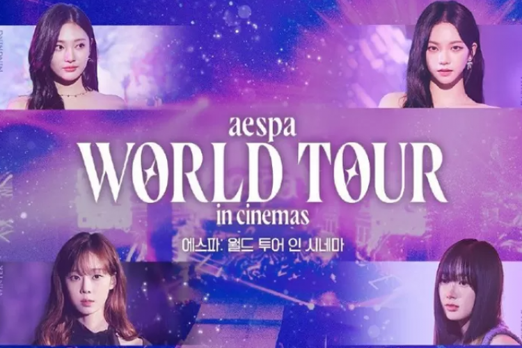 Nonton Film Aespa: World Tour in Cinemas (2024) SUB INDO Full Movie HD, Dibalik Konser Aespa di Berbagai Dunia
