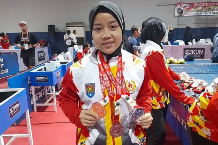 Viral! Profil Rofiana Nurul Sabila Atlet Tenis Meja yang Bawa Pulang Medali Perunggu Untuk Jawa Tengah 