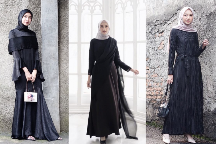 Referensi Warna Jilbab yang Cocok Untuk Baju Warna Hitam, Buat Fashionista Bisa Jadikan Referensi Nih