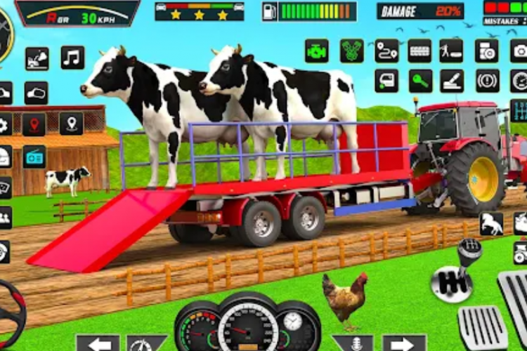 Download Farm Animal Transport Truck APK Terbaru 2024 Gratis, Game Simulasi Penghasil Uang Rp200 Ribu Per Hari