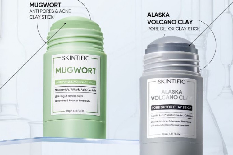 Review Masker Skintific Mugwort dan Alaska Volcano Clay Mask Stick Bagus Mana? Sesuaikan dengan Jenis Kulitmu!