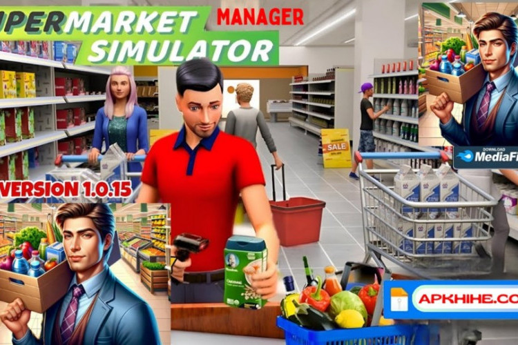 Supermarket Manager Simulator APK + Mod Full Version 2024, Unlimited Money! Jadilah Jutawan Sukses Disini