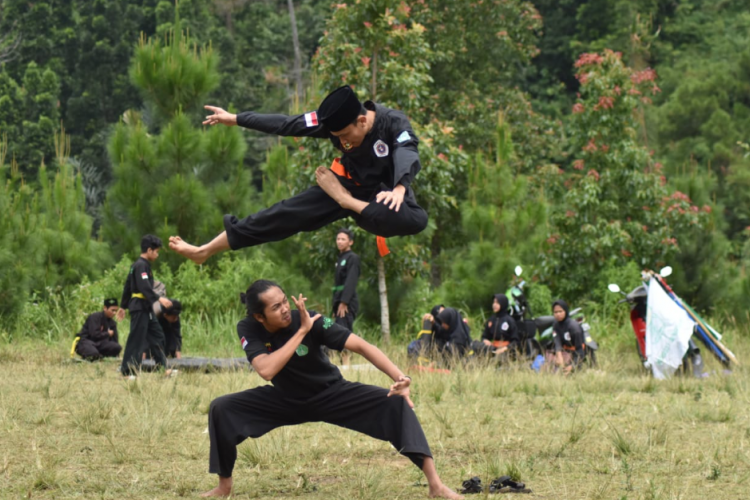 Kumpulan Foto Cowok Pagar Nusa Keren, Gerakan Kuda-kuda Bisa Jadi Pembelajaran!