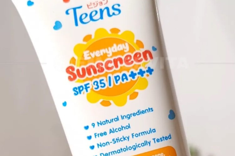 Manfaat dan Kandungan Dalam Sunscreen Pigeon Teens Everyday SPF 35 PA+++ yang Cocok Buat Kulit Sensitif