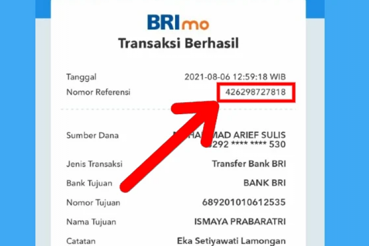 Cara Cek Nomor Referensi Transfer Bank BRI Terbaru 2023, Mudah Banget Liatnya!