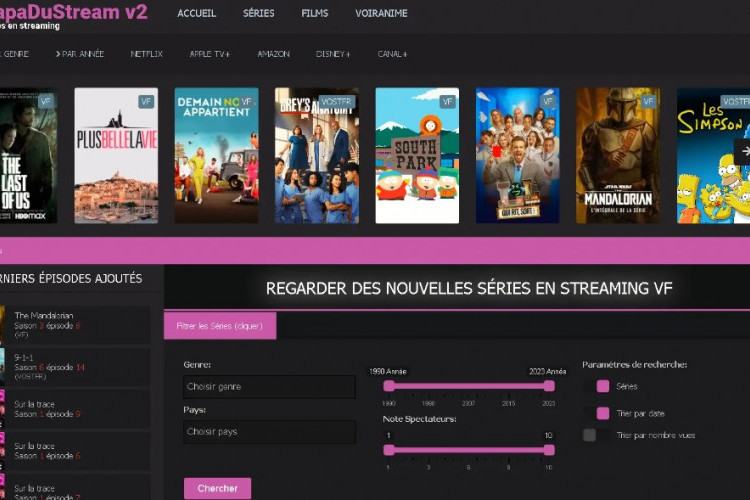 Lien du Site Papadustream Dernière Adresse Août 2024, Vous Pouvez Regarder De Nombreux Titres De Films !