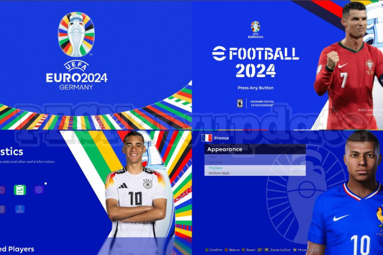 Télécharger PES 2021 Euro 2024 Mod PC 2024, Obtenir et Jouer le Fun !