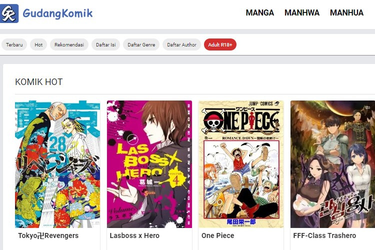 Link Download GudangKomik APK Terbaru 2024 Baca Gratis Semua Judul Manhwa, Manga, Manhua, dan Komik Favoritmu 