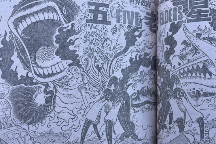 RAW Lire le Manga One Piece Chapitre 1111 VF FR Scans, Spoilers Reddit: La Présence de Monkey D Dragon