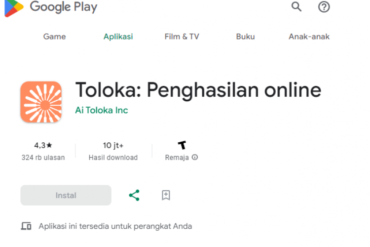 Toloka Apk Penghasil Uang Terbukti Membayar dan Aman Digunakan? Katanya Bisa Dapat Cuan Hanya Modal Isi Survey!