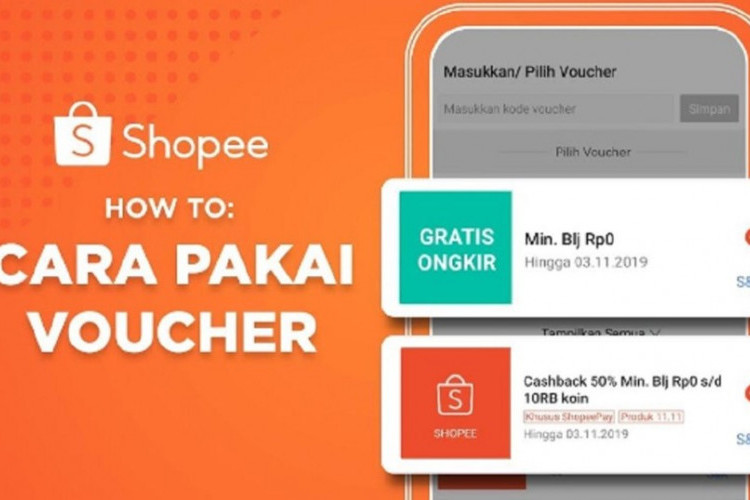 Link Kode Voucher Shopee Hari Ini 25 Maret 2024, Gajian Ramadhan Sale! Diskon 50% Hingga Cashback Rp 500 Ribu