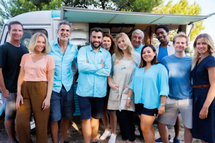 Joy Esther, Héloïse Martin et Audrey Looten Dans Le Dernier Épisode de La Série Camping Paradis 2024