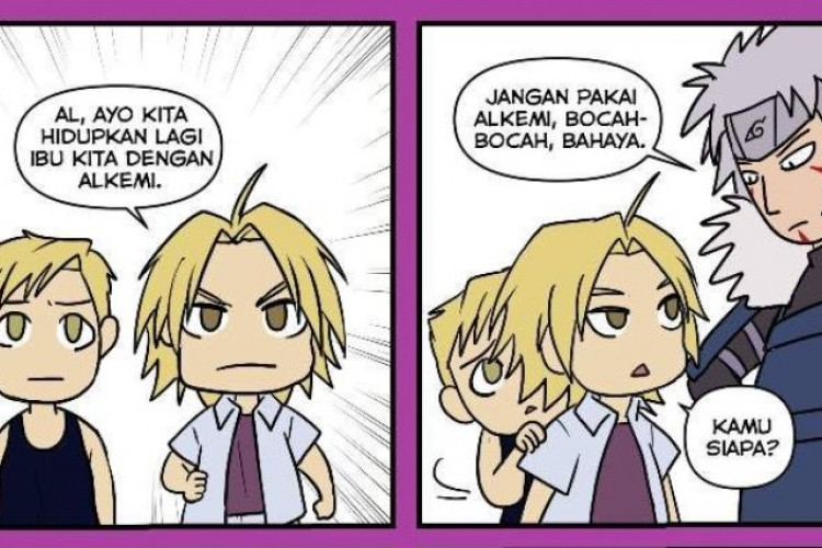 Download Kumpulan Gambar Komik Anime Mudah Ditiru Oleh Pemula, Pilih Karakter Favoritmu!