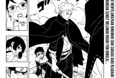 Spoiler RAW Boruto: Two Blue Vortex Chapter 13 Bahasa Indonesia, Para Shinobi Bertarung Melawan Jura