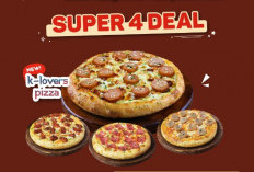 Promo K-Lovers Pizza SUPER 4 DEAL, Menikmati Cita Rasa Saos Gochujang Korea Asli dalam Gigitan Pizza!