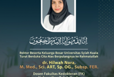 Innalilahi, Dosen Universitas Syiah Kuala Hilwah Nora Meninggal Dunia, Begini Sepak Terjangnya di Dunia Kedokteran