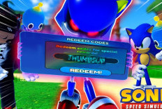 Masih Aktif! Kode Sonic Speed Simulator (2024) Bulan April 2024, Buruan Klaim Sekarang Sebelum Expired!