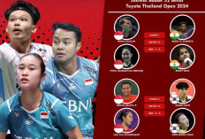 Jadwal Thailand Open 2024 Hari Ini 14 Mei 2024: Ganda Campuran Unggulan Indonesia Jadi Pembuka Laga