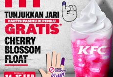 Promo KFC Spesial Pemilu Februari 2024, Tinggal Tunjukin Kelingking Langsung Dapat Diskon Tanpa Min Transaksi