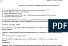 Download Soal Tes Wawancara PPS Pilkada 2024 PDF, Kisi-kisi Tepat Sasaran!