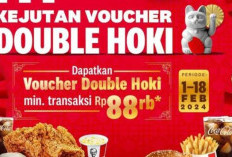 Promo KFC Spesial Imlek Februari 2024, Double Hoki! Ada Kupon BOGO Buy 1 Get 1 dan Free Product!
