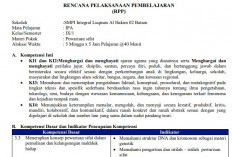 Contoh RPP IPA Kelas 9 Semester 2 Lengkap, Link Download PDF Gratis Berikut Ini!