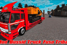 Link Download Mod Bussid Truck Fuso Tribal Full Muatan Oleng Kapten, Buruan Install Ukuran Kecil