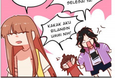 Baca Komik Webtoon WEE!!! Chapter 290 Bahasa Indonesia, Ada Aja Kelakuan Amu di Sekolah 