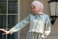 Inspirasi Model Gamis Rompi Panjang Polos Terbaru 2024, Kini Gak Perlu Pake Outwear Buat Tampil Modis!