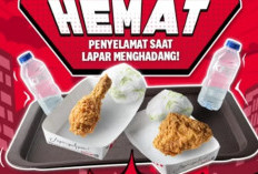 PROMO Hemat KFC Hari Ini 16-17 Januari 2024, Makan Berdua Nasi Ayam dan Minum Cuma Rp 40 Ribu!