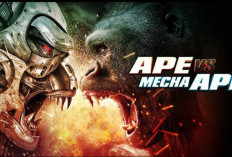 Voir du Film Ape vs. Mecha Ape (2023) Sous-titre Francais Full HD 4K, Une Ville Détruite Par Des Robots Géants !