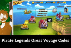 Reedem Codes Pirate Legends Great Voyage 18 Desember 2023, Dapatkan Banyak Hadiah Menarik Sekarang Juga!