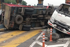 Kecelakaan Lalu Lintas Terjadi di Gerbang Tol Halim, 7 Kendaraan Mengalami Kerusakan Parah!