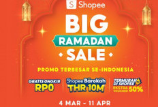 Kumpulan Kode Voucher Shopee Gratis Ongkir Min Belanja 0 Hari Ini Maret 2024 Big Ramadhan Sale Cashback 50% 
