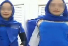 Video SPG Yamaha Viral TikTok Twitter No Sensor, Pamer Tubuh Masih Pakai Seragam Biru!